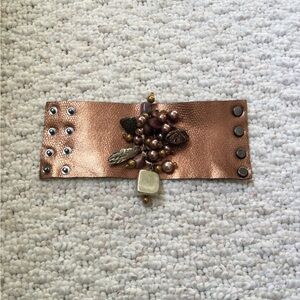 Leather cuff